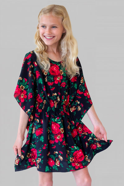 Eliza Girl's Black Tunic