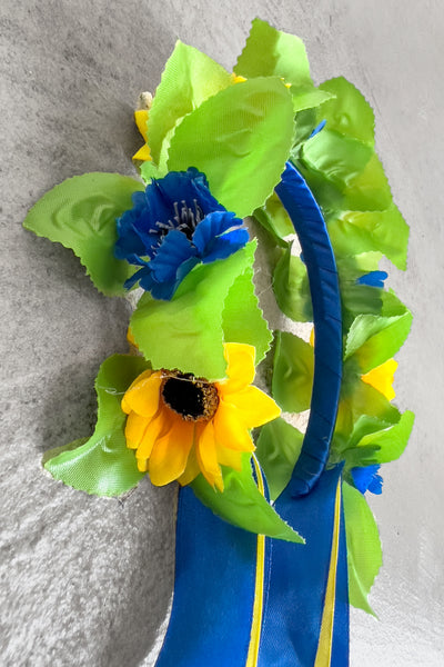 Ukrainian Folk Flower Headband