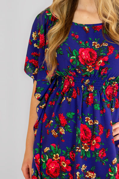 Eliza Blue Folk Tunic