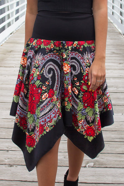 Lidia Slavic Folk Skirt
